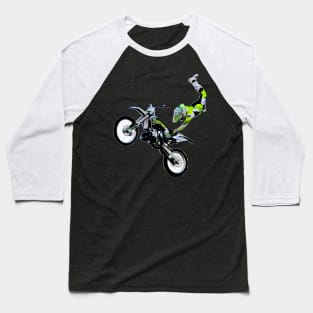 motocross Baseball T-Shirt